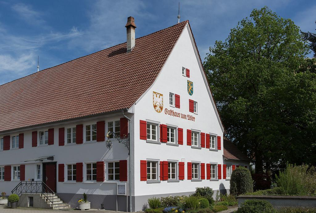 Hotel Gasthaus Adler Bad Waldsee Exterior foto